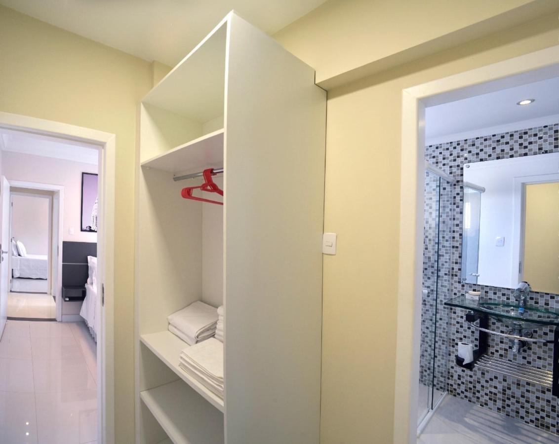 Ferienwohnung Frente Mar Pe Na Areia, Na Av Atlantica Balneário Camboriú Exterior foto